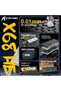 لوحة مفاتيح Attack Shark X68 HE Rapid Trigger بمفاتيح مغناطيسية (لون ضوء القمر) - 3