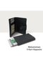 Genuine Leather Card Holder Wallet with Snap Closure and RFID Protection - 2