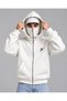 Unisex Oversize Ninja Design Zippered Hooded Hoodie Sweatshirt - 5