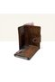 Genuine Leather Card Holder Wallet with Snap Closure and RFID Protection - 4