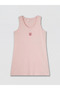 Lcw Dream Pink Crew Neck Printed Women's Nightgown - 4
