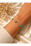 New Year's 3-Piece Bracelet Gift Box (Steel Bracelet with Turquoise Stone, New Year's Bracelet, Ethnic Bracelet) - 3