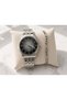 Men's Wristwatch Two-Tone Steel Band White Dial Bracelet Classic Stylish Watch with Gift Box - 2
