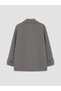 Peak New Season Grey Plus Size Women's Cashmere Coat - 6