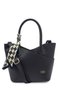 Scarf Detailed Double-Breasted Cut Black Bag 0084 - 2