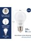 لمبة LED 9 واط A60 E27 - 4 قطع 6500 كلفن ضوء نهاري - موفرة للطاقة تعادل 55 واط غير قابلة للتعتيم - 2