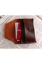 Genuine Leather Handmade Hermeƨ Stitching Style Minimalist Wallet Dak437 - 2
