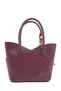 Scarf Detailed Double-Breasted Cut Burgundy Bag 0084 - 4