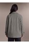 Peak New Season Grey Plus Size Women's Cashmere Coat - 4
