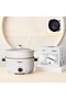 26CM Large Electric Hot Pot Cooker Frying Pan Non Stick Steamer - 6