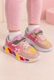 Girl's Colorful Velcro Orthopedic Sole Daily Sports Shoes Sneaker