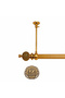perde elegans rustik gold eskitme - 4