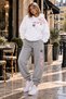 Noir Detailed Hooded Sweatshirt Premium Set