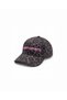Gray Leopard Gods Favorite Embroidered Hat / "God's Favorite" Pink Embroidered Hat Leopard Hat - 2