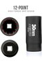 02522A 30mm Socket | 1/2” Drive Deep Impact Socket | Spindle & Axle Nut Socket | 12 Point |Chrome Mo - 3