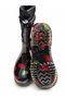 Plush Boots Women's Rain Boots with Red Rose Pattern 36-40 - 6