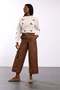 Brown Belted Cargo Pocket Trousers 17664 - 3