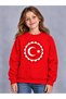 29 October Feast Themed Crew Neck Sweatshirt 3 Thread Raster Printed Winter Hoodie