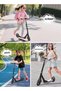 SHARPDO Kick Scooter, 2-Wheel Kick Scooter with Hand Brake and Adjustable Height, Easy Foldable, for - 3