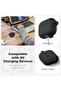 حافظة لسماعات AirPods 3 من السيليكون الناعم - أسود - 4