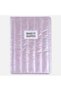A5 Puffy Lilac Iridescent Notebook - 80 Sheets