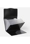 Black Bellows Folder for A4 Documents with Label & Clips