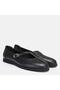 Retro style buckled women's moccasin genuine leather ballerina shoes 41-42-43-44
