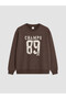 Printed boy's sweatshirt