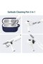 غطاء سيليكون ناعم لسماعات AirPods Pro 2 - أزرق منتصف الليل - 5