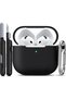 غطاء سيليكون ناعم لسماعات AirPods 5 و AirPods 4 - أسود