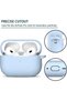 غطاء سيليكون ناعم لسماعات AirPods Pro 2 - أزرق سماوي - 2