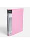 A4 Folder with 40 Pockets Pink