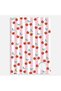 A5 Mathematics Notebook Cherry Patterned Cover - 80 Sheets