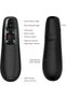 Wireless Presentation Clicker for Google Slides: 100ft Range | Ultra-Bright 656ft Red Pointer | Batt - 6