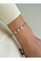 316L Steel Gema Bracelet Zircon Colored Stone Bracelet - 3