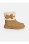 Brown Ankle Boots for Girls - 2
