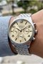Classic and Modern Men's Wristwatches |   41 mm Steel Strap, Gold Dial - 4