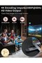 جهاز إرسال واستقبال HDMI لاسلكي، مدى 165 قدم/50 متر، يدعم فك تشفير 4K ومخرج 1080P، متوافق مع أجهزة الكمبيوتر - 3