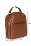Genuine Leather Women's Backpack Medium Size - 6