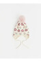Quality Pieces from Çelebi Store: Baby Girl Beanie with Pompom Detail