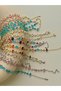 316L Steel Gema Bracelet Zircon Colored Stone Bracelet - 8