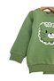 Baby Boy Winter 3-Piece Fleece Lined Lion Detail Top and Bottom Set 6-9-12-18-24 Months - 3