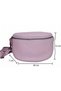 Genuine Leather Small Size Women's Half Moon & Chest Bag - 4