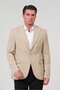 Men's Slim Fit Blazer Jacket Cream