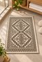 Traditional Door Mat Rug Non-Slip Base 40 X 60 Brown - 3
