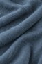 Women's Indigo Blue Plain Large Size Shawl 180X65 cm Soft Textured Twisted Tassel Winter Shawl Scarf – Shoulder Shawl - 4