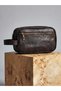 Peak New Season Brown Leather-Look Men's Handbag - 2