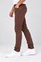 Men's Slim Fit Lycra Jean Pants Brown - 4