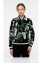 Women's Patterned Bomber Fit Jacket