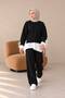 Women's Shirt and Decorated Double Modal Set - 3